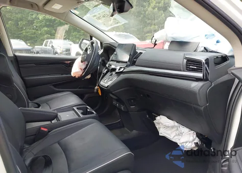 2025 Honda Odyssey Elite из США, поврежденный, VIN 5FNRL6H94SB016517